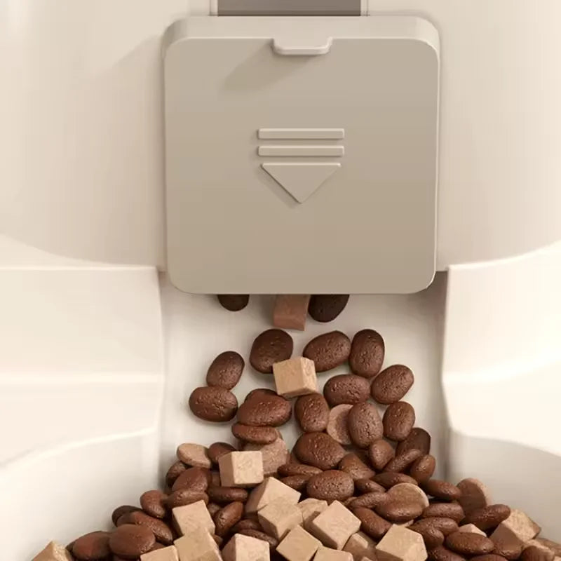 Large-Capacity Automatic Pet Food & Water Dispenser