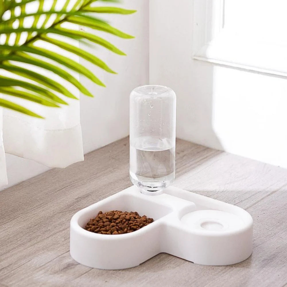 500ml Portable Automatic Pet Feeder Bowl