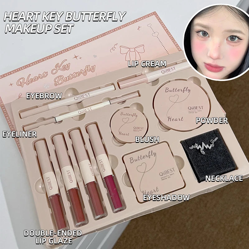 Luxury Makeup Gift Set with Necklace