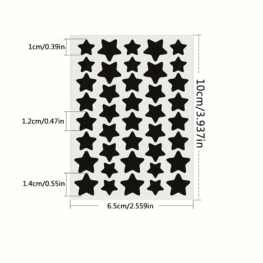Star-Shaped Hydrocolloid Pimple Patches (240 Pack)