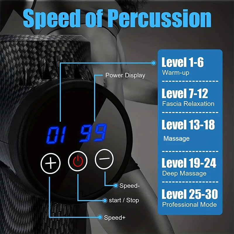 30-Speed Deep Muscle Massage Gun