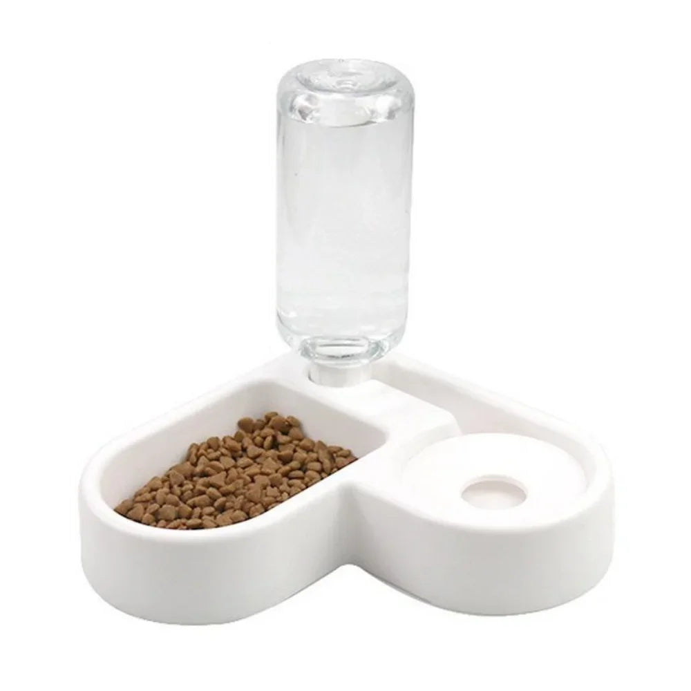 500ml Portable Automatic Pet Feeder Bowl