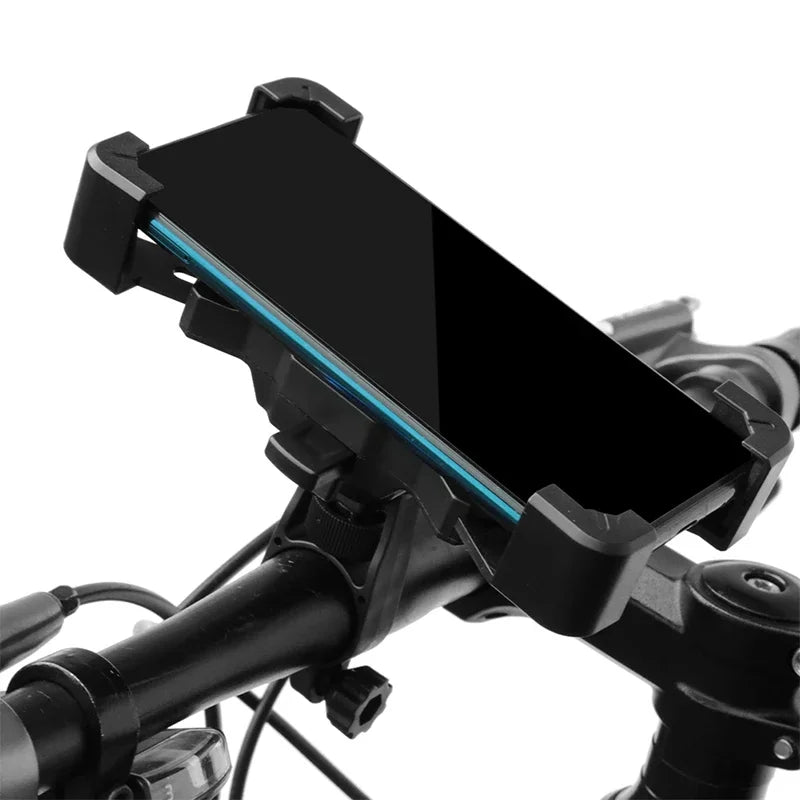 360° Rotating Bike & Motorcycle Phone Mount — Universal Anti-Slip Handlebar Holder