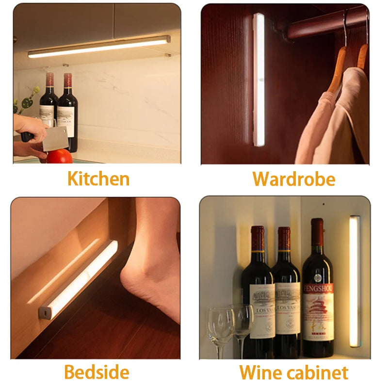 USB-C Rechargeable Motion Sensor LED Light