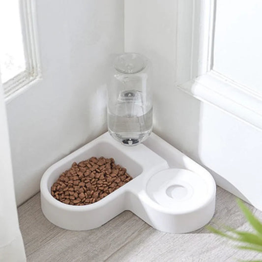 500ml Portable Automatic Pet Feeder Bowl