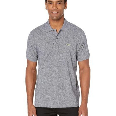 Short Sleeve Classic Fit Chine Pique Polo Shirt